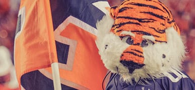 Auburn Tiger Mascot